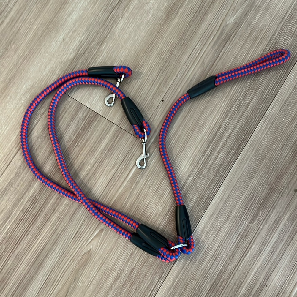 Double dog leash